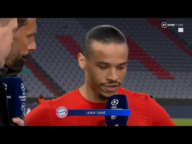 "I know how strong they are!" Leroy Sané reacts to Bayern crashing out of the UCL against Man City