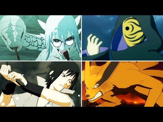 Naruto Shippuden: Ultimate Ninja Storm 3 - All Bosses (S-Rank)