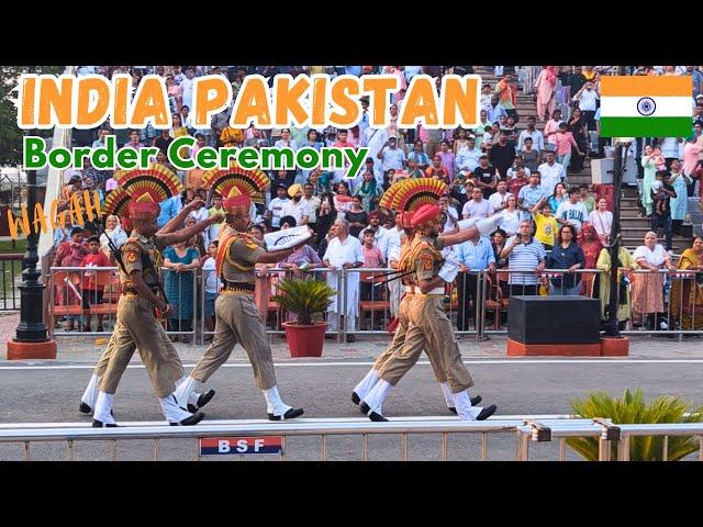 Most INTENSE Border Ceremony in the World? ATTARI  WAGAH 