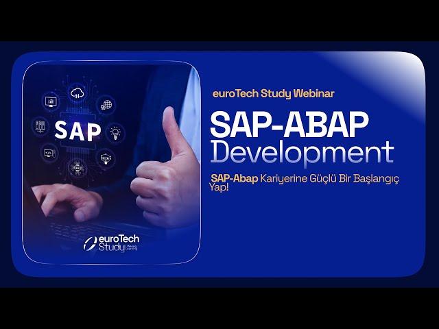  SAP ABAP Webinarı 4 – Kariyerine Yön Ver! | @euroTechStudy