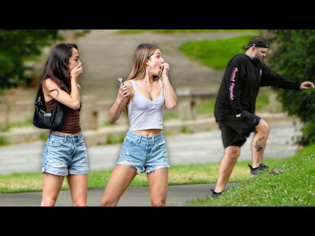 Funny WET FART Prank in NYC!! Full Steam Ahead!!