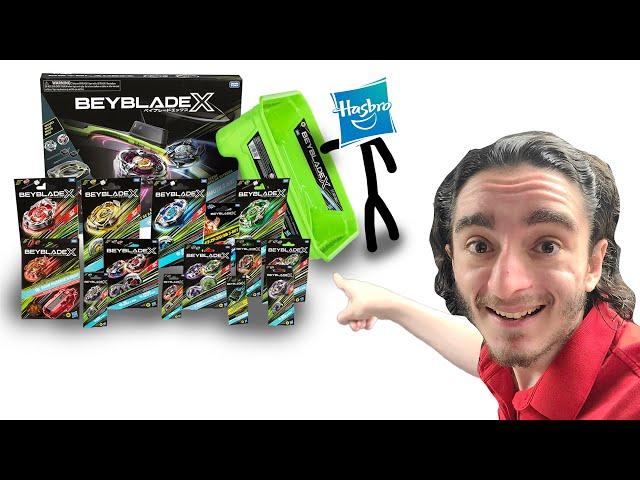 The HASBRO BEYBLADE X BUYERS GUIDE WAVE 1