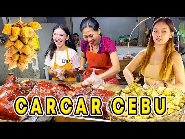 Exploring CARCAR CITY FOOD MARKET CEBU ISLAND Philippines | #carcarcebu