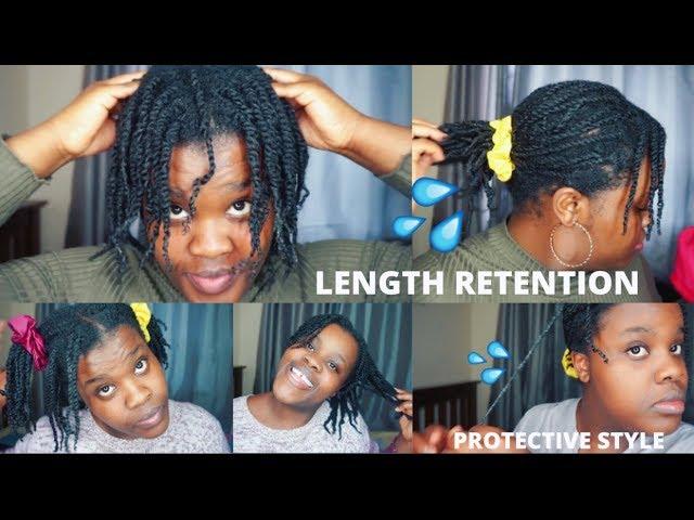 A REALISTIC WEEK IN MY NATURAL HAIR JOURNEY + Fast Hair Growth / Mini Twist Protective Style