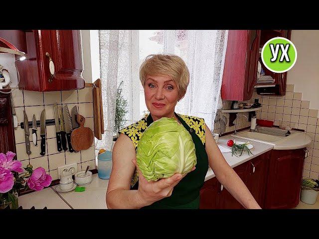 This is the first thing I cook from young cabbage! + quick snack