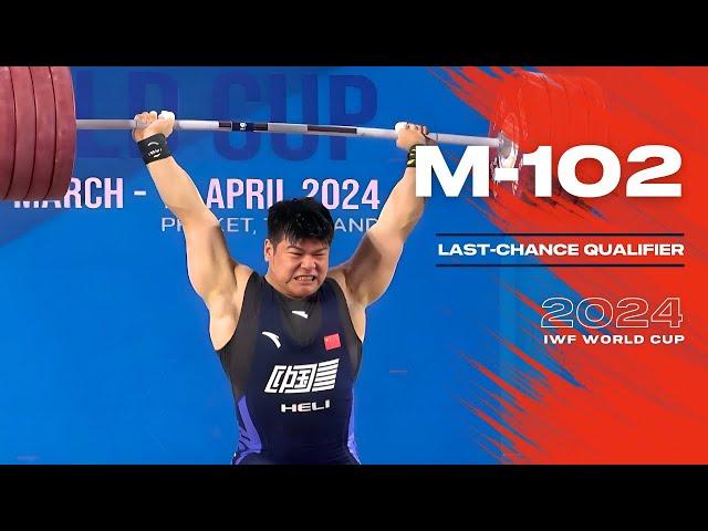 -102kg IWF World Cup 2024 | Full Session