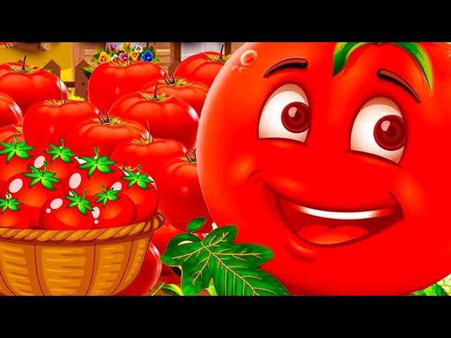 आहा टमाटर - Aaha Tamatar Bade Mazedar | Hindi Nursery Rhymes And Kids Song | Chunmun Rhymes