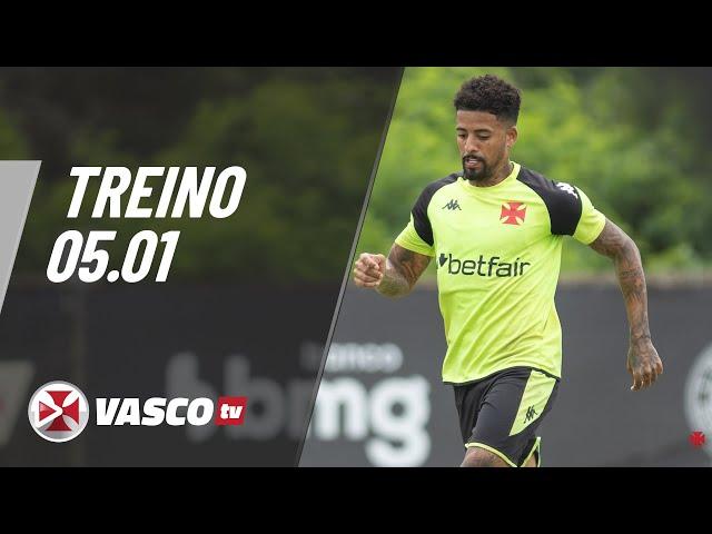 PRÉ-TEMPORADA: TREINO 05.01 | VASCOTV