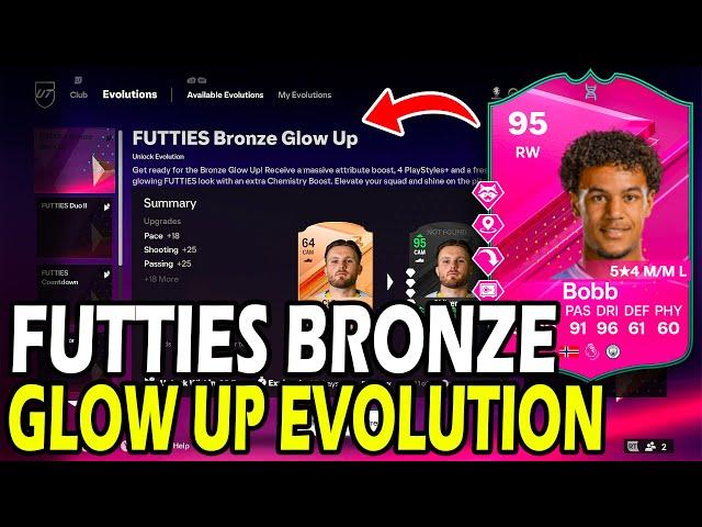 Best Meta Players for Futties Bronze Glow Up Evolution in EA FC 24 Ultimate Team