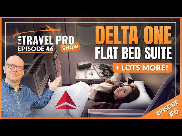 Delta First Class Trip Report Boeing 767-400 Business Class Review (Ep #6)