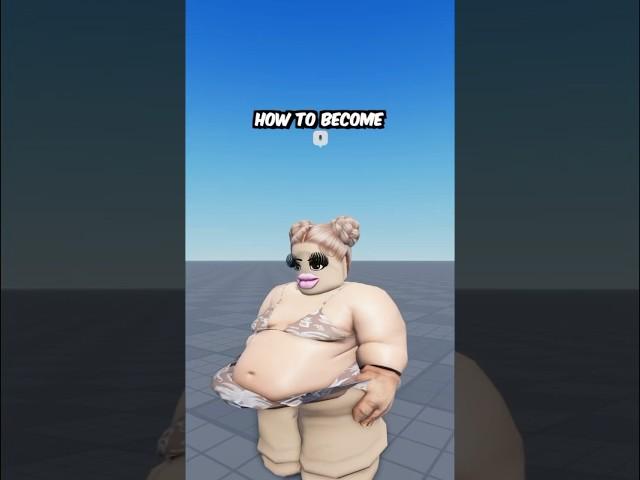 How to be CHUNKY BADDIE in ROBLOX  #roblox #shorts