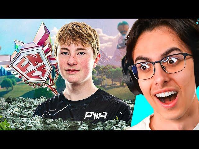 Reacting To The YOUNGEST Fortnite Pro!