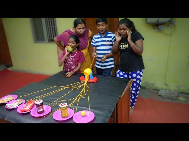 "எந்த நூல் இழுத்தால் ஆப்பு வரும்னு தெரியலையே !!! " SEMMA FUN CHALLENGE " Mrs.Abi Time