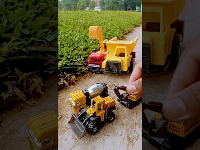 Heavy Equipment in Action! Excavator, Wheel Loader, Steam Roller & Dump Truck at Work"