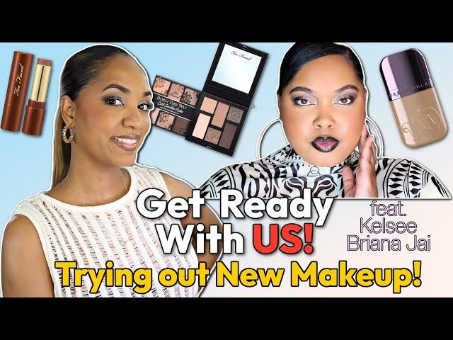 Trying Out *NEW MAKEUP* w/ Kelsee Briana Jai! GET READY WITH US!!!