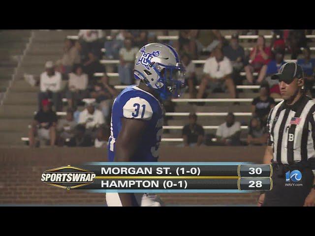 Hampton football drops season opener to Morgan State