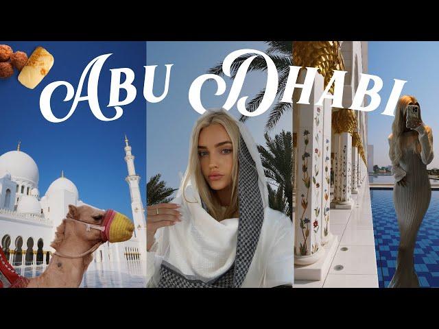 ABU DHABI: ferrari world, visiting the louvre, christmas in the desert 