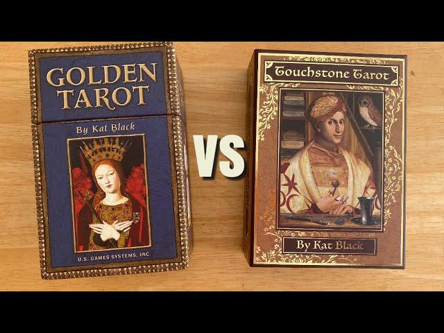 Golden Tarot & Touchstone Tarot Comparison