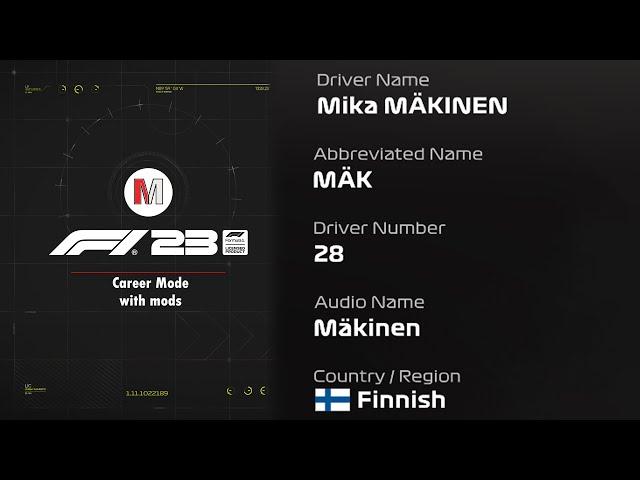 S02 GP15 VGS - F1 23 Career Mode - Mäkinen Sim Racing