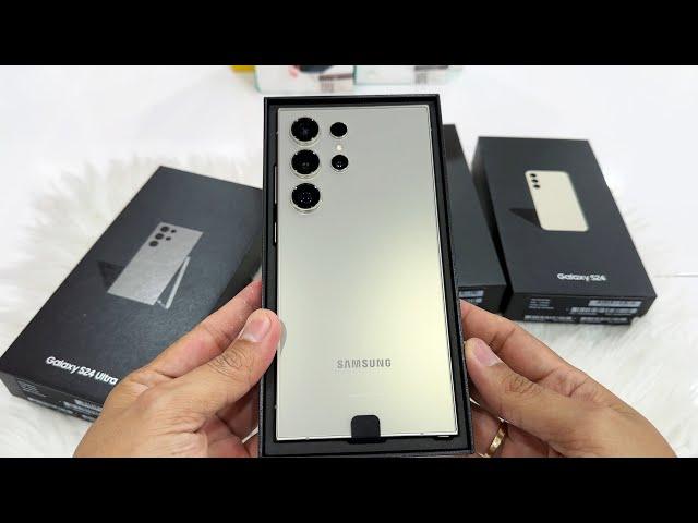 Samsung Galaxy S24, Galaxy S24 Plus, Galaxy S24 Ultra unboxing, cameras test