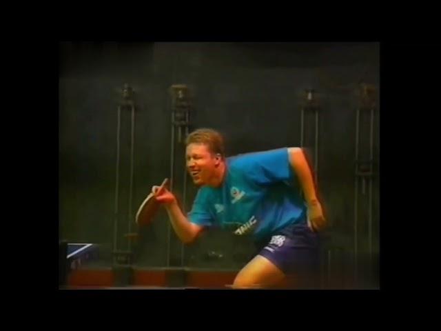 [Funny] Jan-Ove Waldner Imitates Liu Guoliang