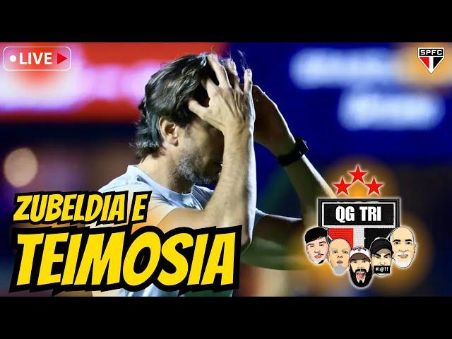 AO VIVO | QG TRICOLOR! A INSISTÊNCIA E TEIMOSIA DO ZUBELDIA!