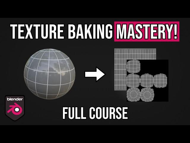 Blender 4.2 Texture Baking Mastery - Full Course