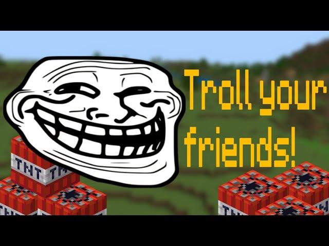 All 10 ways to troll your friends in MINECRAFT