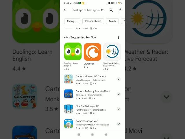 top 5 app of Doraemon cartoon
