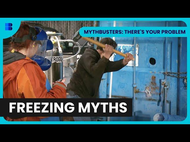 Can Liquid Nitrogen Shatter Padlocks? - MythBusters: There's Your Problem - Science Documentary