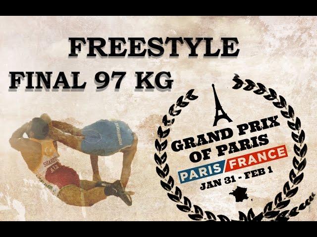 Final - Freestyle Wrestling 97 kg - SHARIFOV (AZE) vs MOHAMMADIAN (IRI) - 2015 Grand Prix of Paris