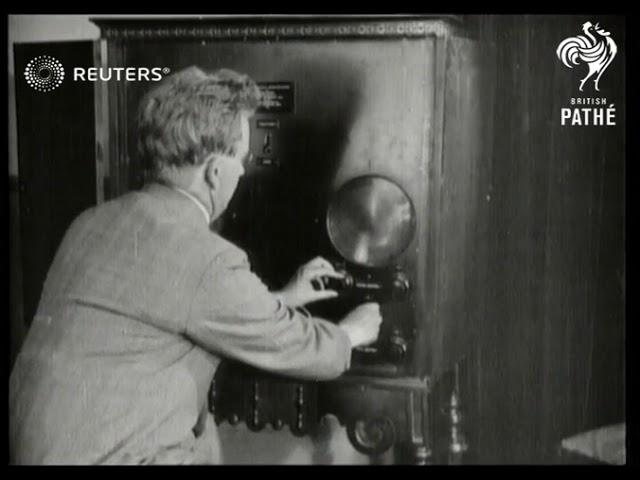 TECHNOLOGY: Television: John Logie Baird demonstrates Television (1928)