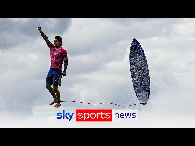 Is this the best picture of the 2024 Olympics? | Breath-taking image of surfer Medina goes viral