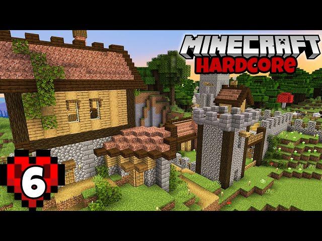 Let's Play Hardcore Minecraft | Castle Library! Episode 6