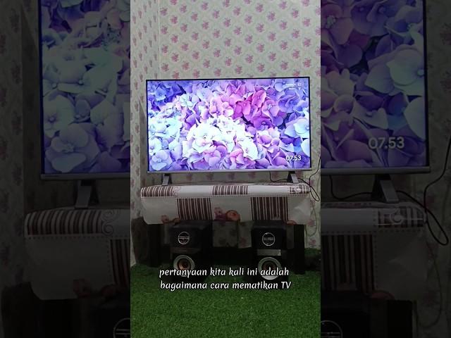 Cara Mematikan Smart TV Android Supaya Benar Benar Mati.