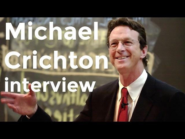 Michael Crichton interview on "Prey" (2002)