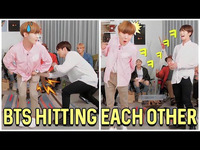 BTS Hitting Each other For 10 Minutes (BTS Funny Moments)