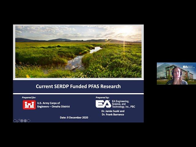 Presentation of EA’s SERDP Funded PFAS Research