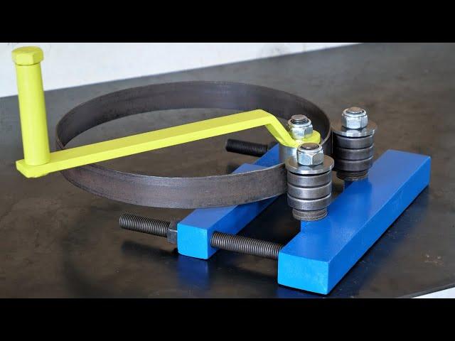 Make A Metal Bender | Very Simple Homemade Roller Bender | DIY