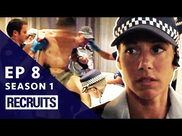 Terrifying Code Red For Rookie Cop | Recruits - Season 1 Episode 8 | Full Episode