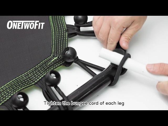 ONETWOFIT Rebounder Trampoline Install Video OT064 -New Install Tool