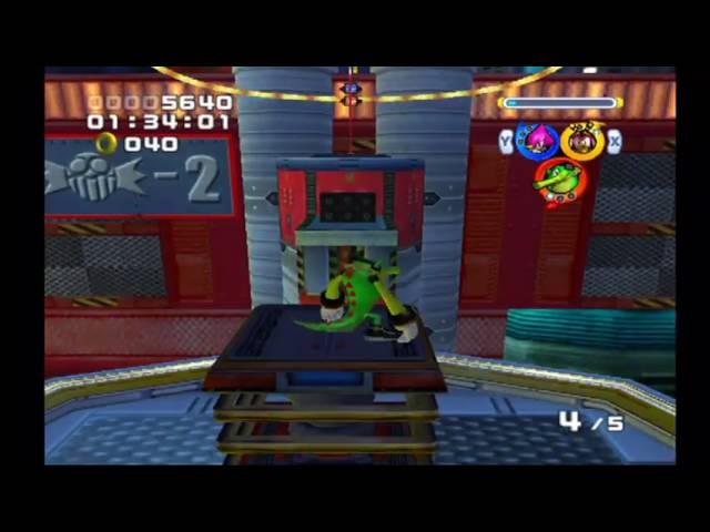 Sonic Heroes: Final Fortress (Team Chaotix)