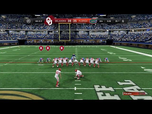 Crazy Madden FOF finish