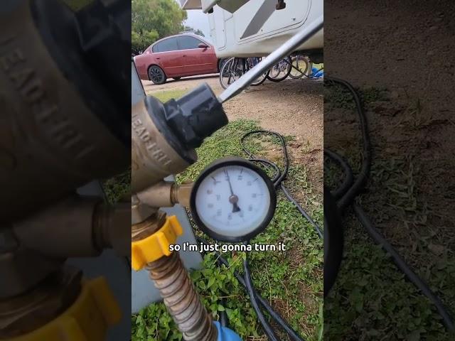 RV Water Pressure Regulator Tip #rvtips #rvshorts #fulltimerv #rvlife #rvtech
