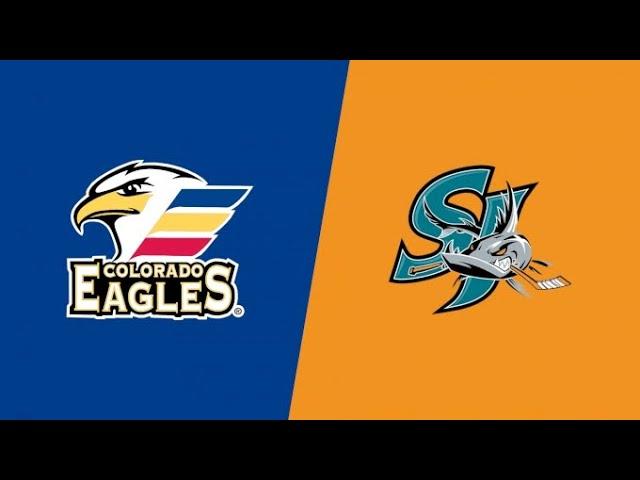 AHL - Colorado Eagles vs San Jose Barracuda | Watch Live on FloHockey