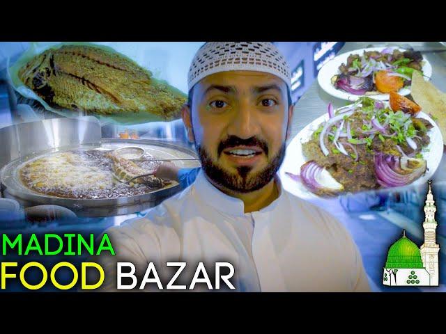 Madina FOOD BAZAR near to Masjid an Nabawi | Very delicious Street Food of Madinah Saudi Arabia