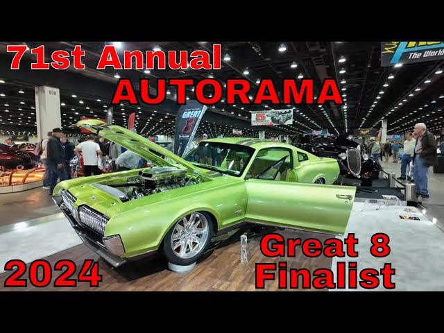 Detroit Autorama 2024 Great 8 Finalist Ridler Award