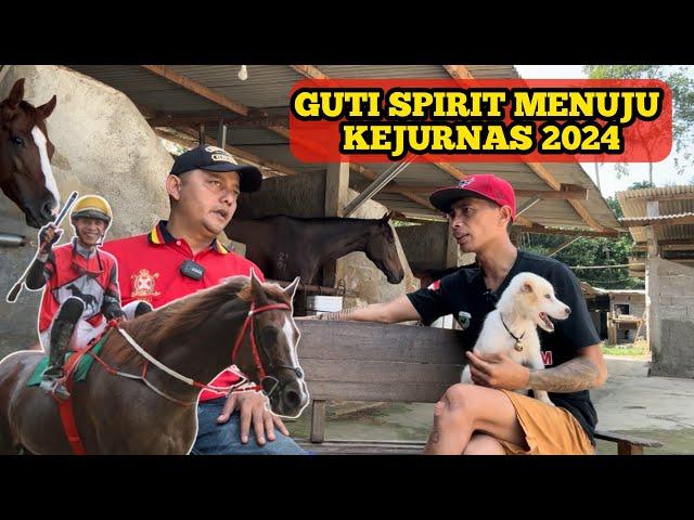 Kuda pacu GUTI SPIRIT Menuju KEJURNAS Di Pulau Jawa. BERSAMA JOKI JOULAN MALEKE. Pelatih T. RORI