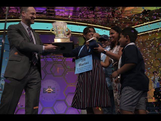 2022 Scripps National Spelling Bee Winning Moment