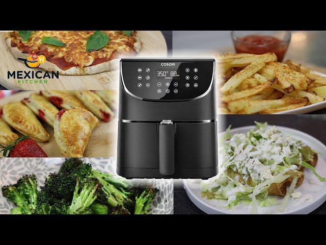 5 RECETAS SENCILLAS EN LA FREIDORA DE AIRE |  Probando la airfryer